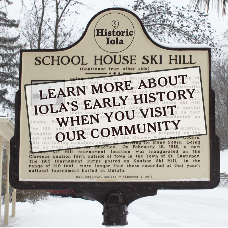School House Ski Hill Historical Marker