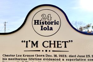 Chester L. Krause Legacy Park Historical Marker 24 I'm Chet